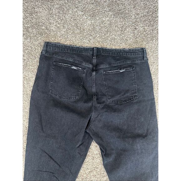 Abercrombie & Fitch Curve Love The Skinny High Rise Black Jeans Women’s 35/20L - Picture 11 of 13